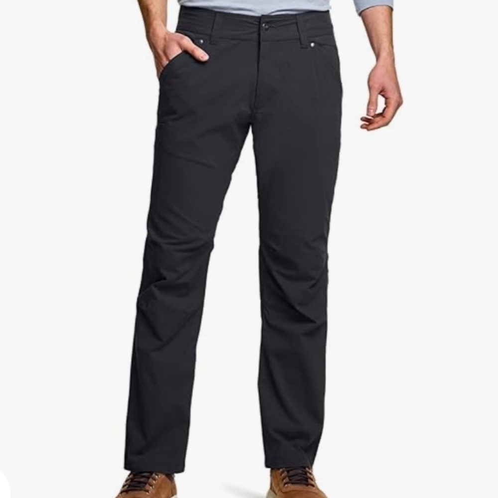 NWT CQR Gear men's black pants 40x32 reinforced knee